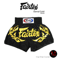 กางเกงมวย Fairtex Muay Thai Shorts - "BS0646" Eternal Gold for both women and men