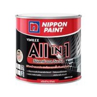 สีน้ำมัน NIPPON PAINT VINILEX ALL IN 1 FLAT #F914 สีดำ ด้าน 1 แกลลอน (1197836)