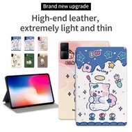 For Xiaomi Redmi Pad (2022) 10.61" VHU4254IN 5G Tablet Case Fashion Cute Cartoon Series Anime Pattern Flip Stand Casing PU Leather Protective Cover