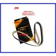 MEAUSU FAN BELT MSFB-7PK-017 7PK1767 Model: HONDA STREAM 2.0