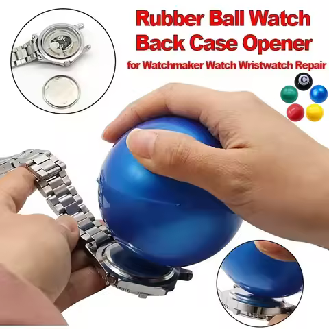 Rubber Friction Watch Opener Practical Rubber Screwing Ball Type for Watchmaker Watch Wristwatch Rep