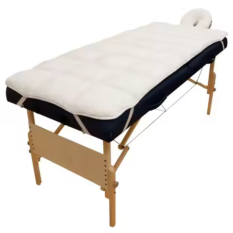 Soft Fleece Massage Table Cover Set 1.5"D x 24"W x 76"H Table Pad & Face Cradle