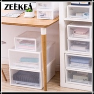 Zeekea 13L/24L Multipurpose Wardrobe Clothes Stackable Plastic Storage Box Drawer Storage Box Underw