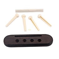 youn 1 Set Ukulele Bridge Parts Bridge Pin Slotted Bridge Pin Ukulele Parts Ukulele Accessories Ukulele  Replacements