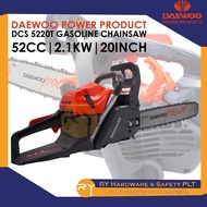 DAEWOO POWER PRODUCT | DCS5220T GASOLINE CHAINSAW | 52CC,2.1kW | GERGAJI BERGASOLIN