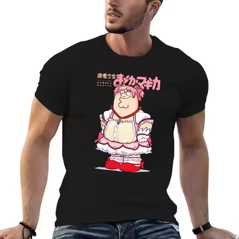 Magical girl T-Shirt man t shirts high quality luxury brand essential t shirt man graphic t shirt T-