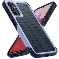 หรูหราสองชั้น [ระดับทหาร] [เนื้อไม่ลื่น] [ป้องกันลายนิ้วมือ] เคสกันกระแทกแข็งแกร่งสำหรับ Samsung S25