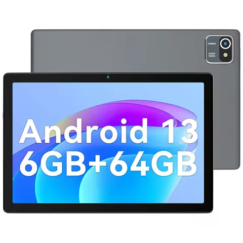 URAO Android 13 Tablet 10 Inch 6GB RAM + 64GB ROM 128GB Expandable 5000mAh IPS Display 5G WiFi Dual 