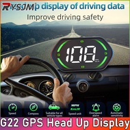 G22 Car Auto GPS Speed Display Plug And Plug 2 Speed Units Car Overspeed Alarm