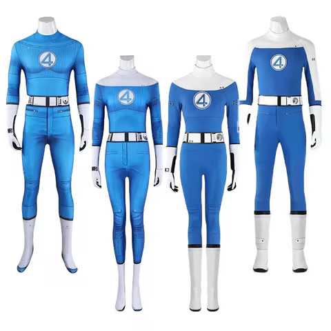 Fantastic 4 Thing Cosplay Costume Four Reed Richards Sue Storm Uniform Halloween Party Superhero Zen