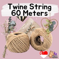 SG SELLER Twine String Brown Rope Crafting DIY Rustic Gift Cards Box present