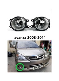 Pair A For TOYOTA AVANZA 2008 2009 2010 2011 Fog Front Bumper Lamp Light TOYOT VNZ