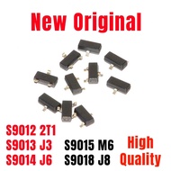 100PCS SMD Transistor S9012 2T1,S9013 J3,S9014 J6,S9015 M6,S9018 J8 NPN/PNP Low Power Transistor SOT