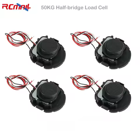 50KG Load Cell Half-bridge Strain Gauge Human Scale Weight Sensor Weighing Sensor Kit for Arduino HX