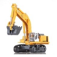 1:87 Full Alloy Car Toy Mining Engineering Vehicle Mini Excavator Crawler Toys Gifts