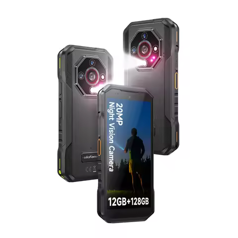 Ulefone Armor X32 4G Rugged Phone Android 14 Waterproof Smartphone 12GB RAM,128GB ROM NFC Night Mobi