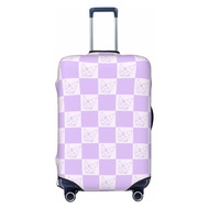 KUROMI Luggage Cover Waterproof Dustproof Elastic Thickened Wear-Resistant Protective Trave Suitcase Cover SANRIO