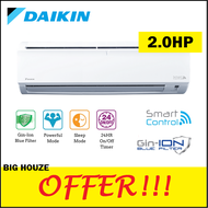 Daikin Air Cond FTV-P WiFi SERIES 1.0HP / 1.5HP / 2.0HP / 2.5HP R32 Air Conditioner 1HP Aircond FTV28PB / FTV35PB / FTV50PB / FTV60PB