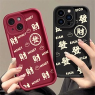 Get Rich New Year Phone Casing For OPPO Realme 15 14 Pro 5 6i 5i 7 9 Pro 8 8i C65 C63 C75 C33 C31 C3