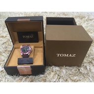 TOMAZ WATCH GR01A SIL/RED/ BLK