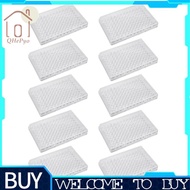 10pc Tissue Culture Plate 96 Well Clear Polystyrene Cell Growth Culture Plate with Plastic Lid Labor
