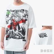 DOSH MENS EXTRASIZED T-SHIRTS THE JOKER เสื้อยืดโอเวอร์ไซส์ DBMTX5000-OW (3XL-7XL)