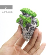 【HATELI】Aquarium Accessories Floating Rock Suspended Artificial Stone Aquarium Decor Fish Tank Decoration Floating Pumice Flying Rock Ornament