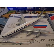 1/400 scale Aeroflot-Don Ilyushin Il-86 aircraft model (JC Wings)
