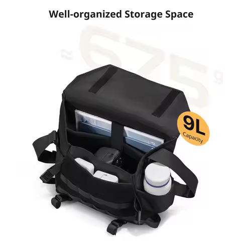 Ulanzi BC08 Sling Bag 9L Capacity Splash-proof Universal Bag Photography Crossbody Bag for DSLR Came