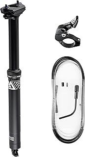 WFS Orvane Adjustable Air Cartridge Internal Routing 31.6mm Dropper Post Kit w/ Remote Lever and Cab
