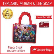 Tas Ultah Toy Story Tas Souvenir Ulang Tahun Anak Toy Story Murah (isi 10pcs)