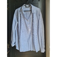 Authentic J Crew striped blouse