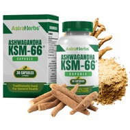 Ashwagandha+ KSM-66 by AstraHerbs