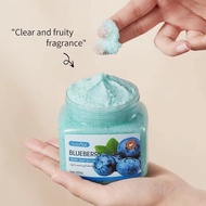 SADOER Blueberry Body Scrub Cleansing Exfoliating Gel Blueberry Fruit Extract Body Scrub