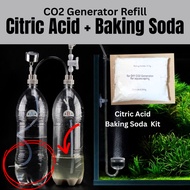 DIY CO2 Refill | Citric Acid & Baking Soda for Aquarium CO2 Generator for Planted Aquarium