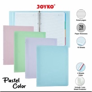 BINDER NOTE A5 PASTEL JOYKO NOTEBOOK BINDER Map BINDER