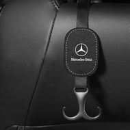 Sieece Car Seat Back Hook Storage Hook Car Interior Accessories For Mercedes Benz CLA W124 W204 AMG A180 GLB GLC GLA W212 GLA200 Vito GLB200 E200