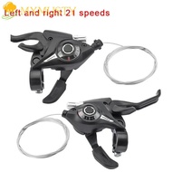 MXMUSTY Bicycle Shifter Levers, 3x7 21 Speed 3x8 24 Speed 21 Speed Bicycle Shifter, Thumb Gear Shift