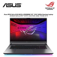 Asus ROG Strix G18 G815L-RS9088W 18'' 2.5K 240Hz Laptop ( NVIDIA® GeForce RTX™ 5070Ti, CU9-275HX, 32