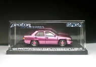 Hot wheels Proton Saga Custom made Pink Metallic