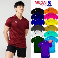 IMANE Basic V-Neck Football Shirt PREMEIRO II Model 3D Transfer Logo Wood Pattern Solid Color Shiny 