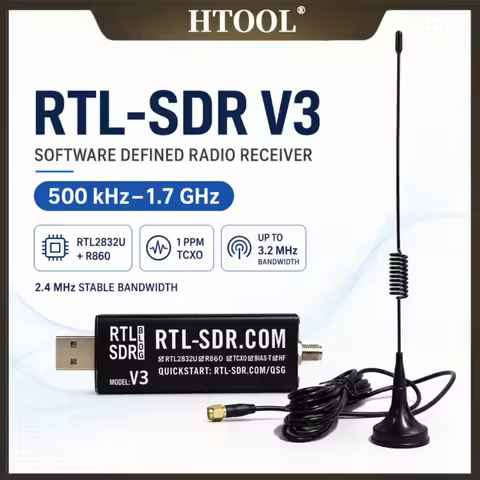RTL-SDR V3 R820T2 Upgrade R860 TCXO Software Radio Receiver HF Radio