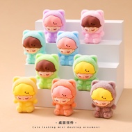 9pcs Velvet Cat Dimo Baby 3D Resin Charms for DIY