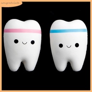 DE Cute Tooth  Squishy Slow Rising Squeeze Stress Hand Soft Toy Phone Pendant