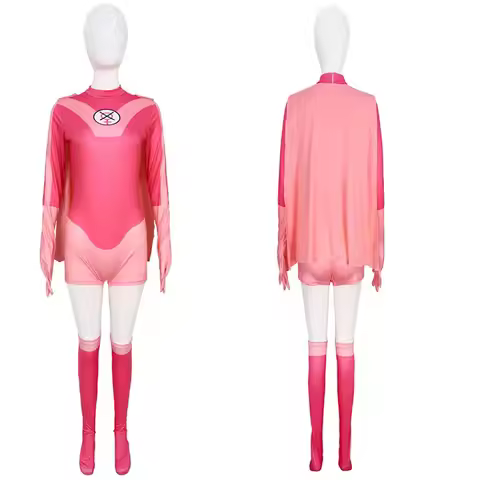 ❤★❤Atom Eve Cosplay Costume Invincible Eve Wilkins Jumpsuit Bodysuit Cloak Cape Outfits for Adult Wo