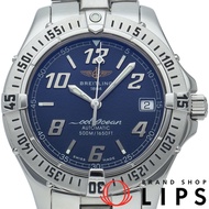 นาฬิกาข้อมือผู้ชาย Breitling Colt Ocean Automatic A17350 ตัวเรือนสแตนเลส สีน้ำเงิน ขัดเงา สภาพดีเยี่