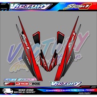 YAMAHA SIGMA E MOTORCYCLE VARIATION STRIPING SIGMA E MOTORCYCLE VARIATION STICKER LIST/