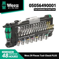 WERA 05056490001 Tool-Check Plus Slotted Ratcheting Screwdriver 1/4" Head 39 Pieces 27 RA MULTI Metr