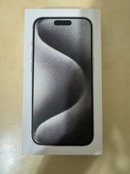 iphone 15 pro 白色鈦 128g 全新 未拆封