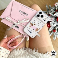 Polka Dog for Case Infinix Smart 10 20 9 8 9HD Hot 60i 50i Hot 60 Pro Note 30 Leather Top Seller